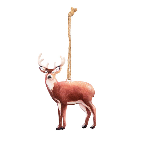 Mteal Woodland Animal Ornaments