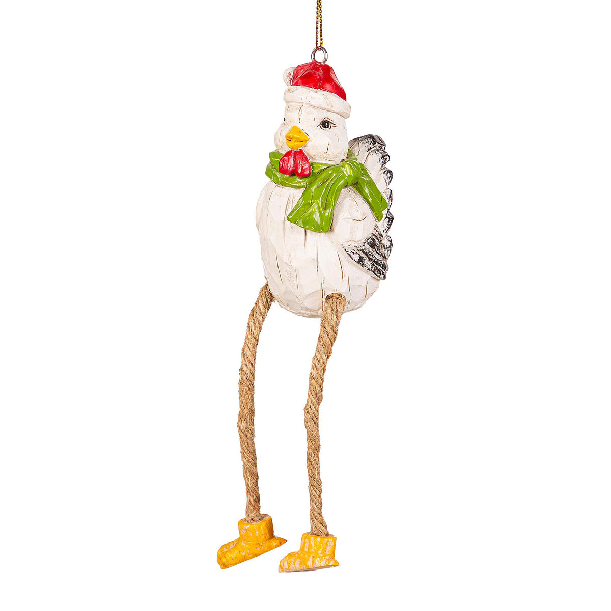 Resin Farm Animals w/ Dangling Legs Ornaments