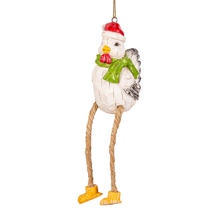 Resin Farm Animals w/ Dangling Legs Ornaments