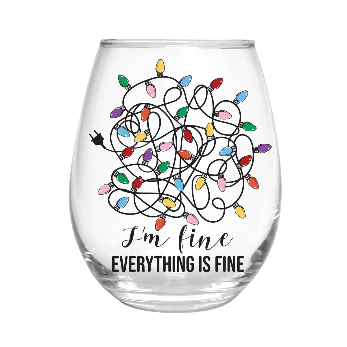 Stemless Wine Glass w/ Box, Its Fine