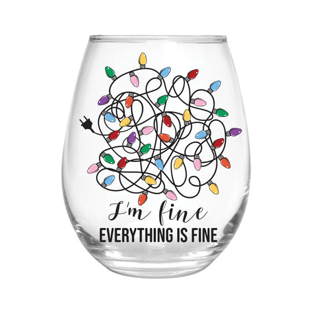 Stemless Wine Glass w/ Box, Its Fine