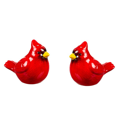 Salt & Pepper Shakers, Ceramic Cardinals