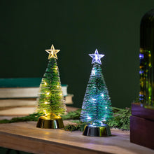 Load image into Gallery viewer, LED Colour Changing Bottlerbush Tree, Green, 7.5in
