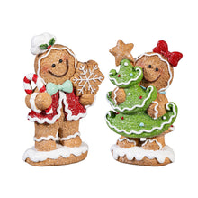 Load image into Gallery viewer, Gingerbread Figurine, 2 Asst
