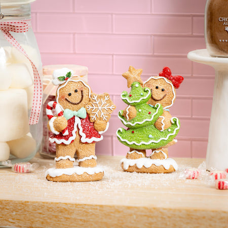 Gingerbread Figurine, 2 Asst