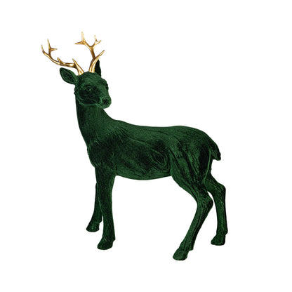 Resin Green Deer Assorted