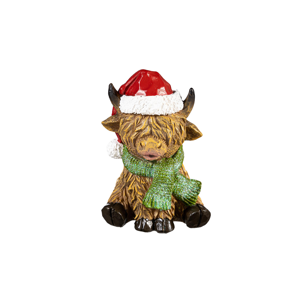 Decor Holiday Highland Cow
