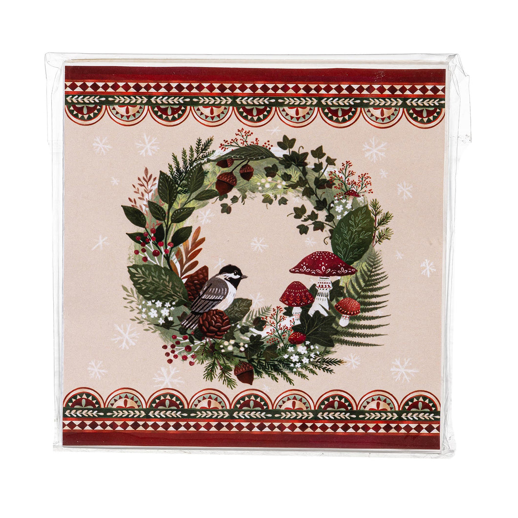 Napkin, Wooland Storybook Paper Cocktail Napkin