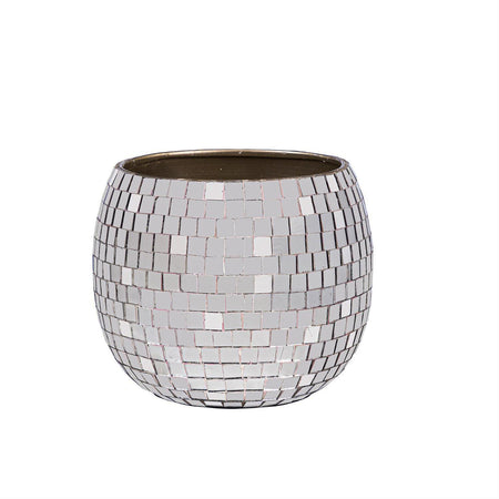 Mirror Glass 6.5in PLanter