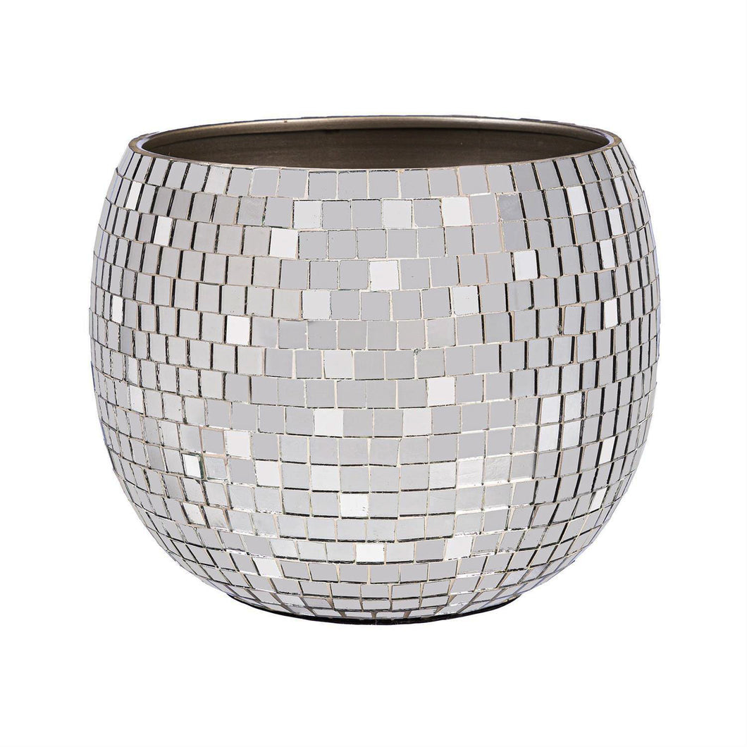 Mirror Glass 9in PLanter