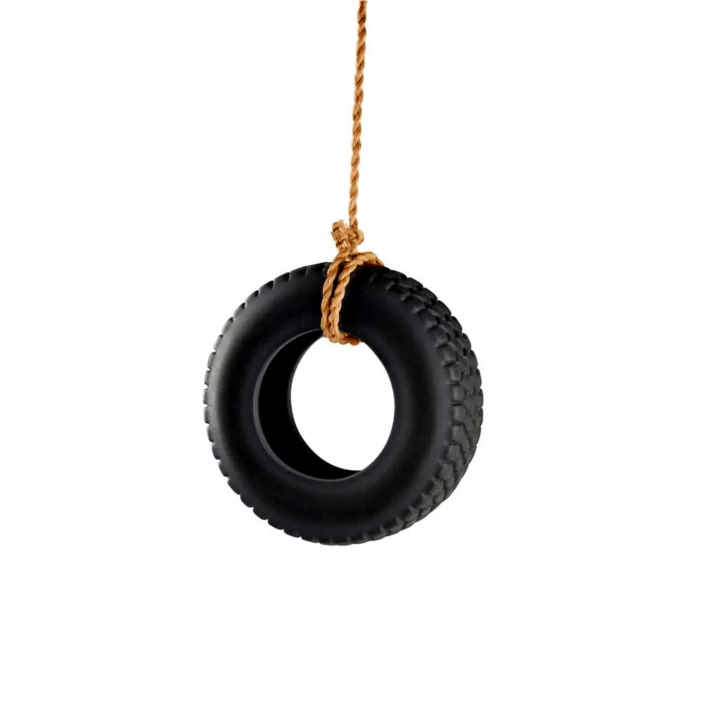 Ceramic Bird Feeder, Swing Time
