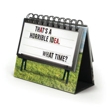 Load image into Gallery viewer, Daily Marquee Desktop Flipchart
