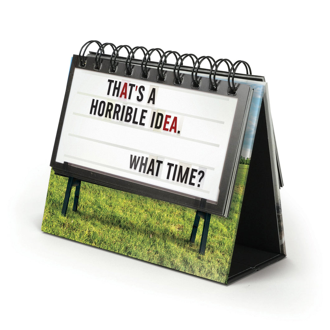 Daily Marquee Desktop Flipchart