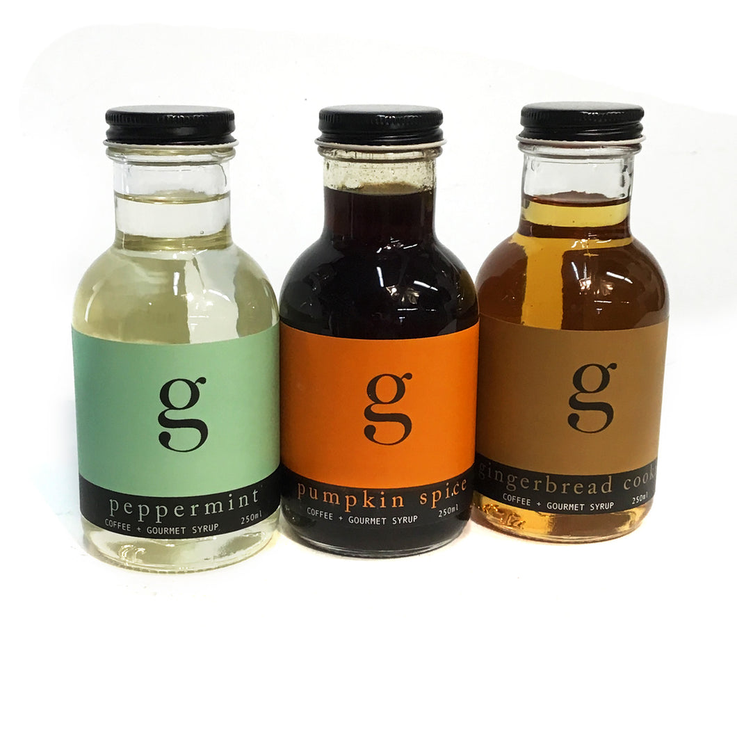Gourmet Inspirations Seasonal Syrup Gift Box