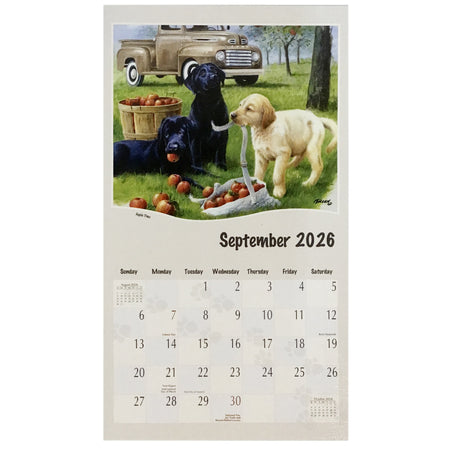 Calendar,Must Love Dogs, 2026