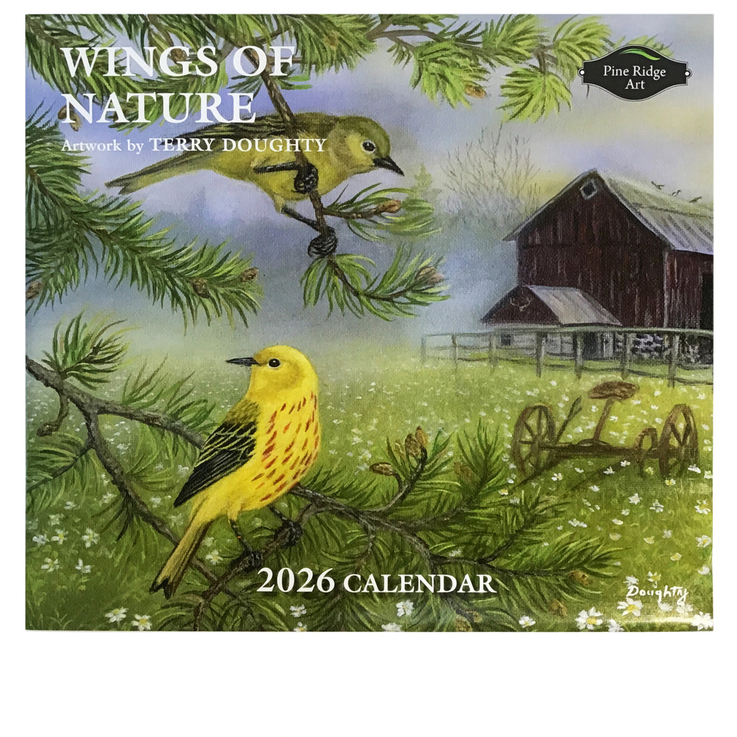 Calendar,Wings of Nature, 2026