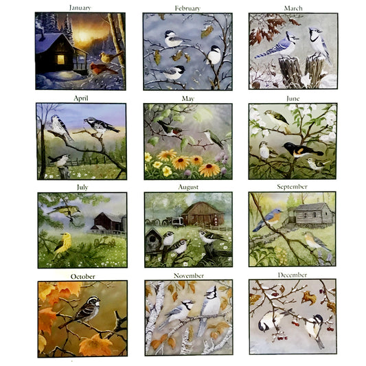 Calendar,Wings of Nature, 2026