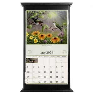 Calendar Frame, Wood, Black