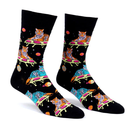 Men's Crew Socks, Eye Of The Tiger