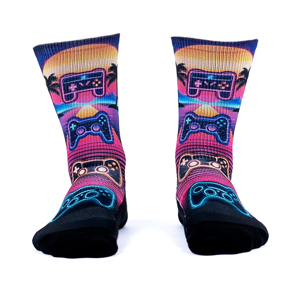 Performance Crew Socks, Press Start