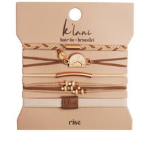 Load image into Gallery viewer, K&#39;lani Hair Tie + Bracelet - Rise, Medium
