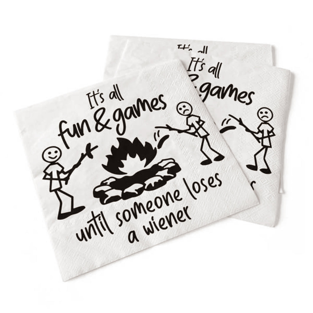 Napkin, It's All Fun And Games