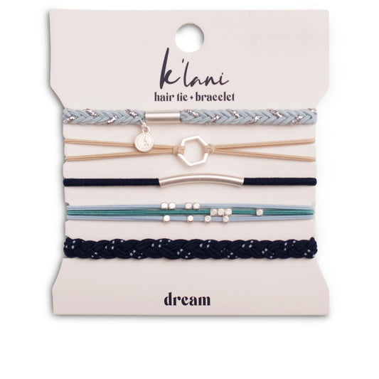 K'lani Hair Tie + Bracelet - Dream, Medium