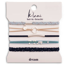 Load image into Gallery viewer, K&#39;lani Hair Tie + Bracelet - Dream, Large
