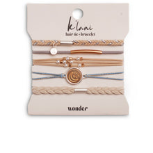 Load image into Gallery viewer, K&#39;lani Hair Tie + Bracelet - Wonder, Small
