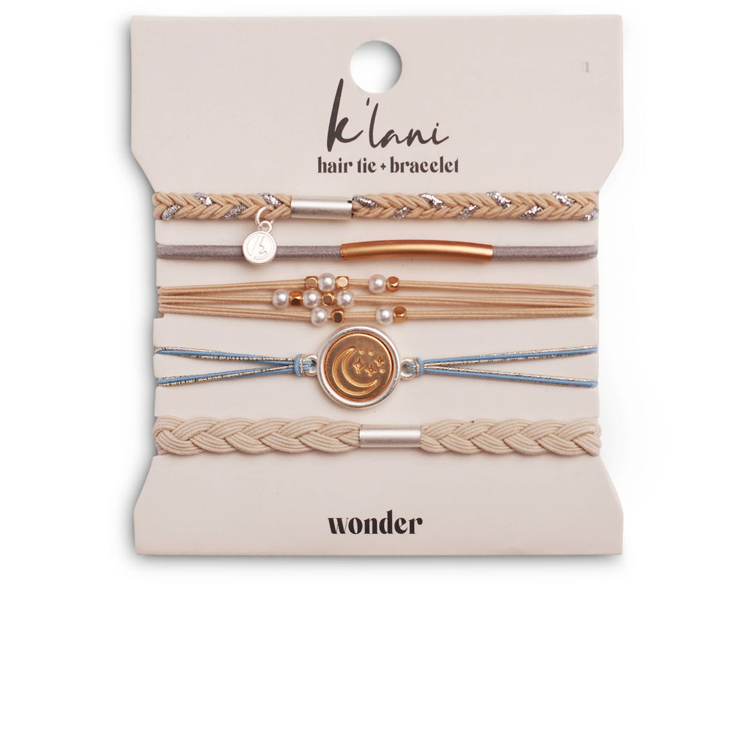 K'lani Hair Tie + Bracelet - Wonder, Small