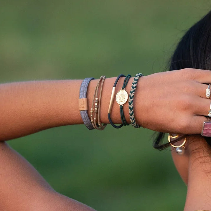 K'lani Hair Tie + Bracelet - Journey, Large