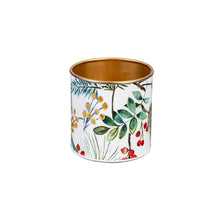 Load image into Gallery viewer, Festive Foliage Metal Planter, Small

