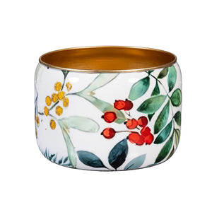 Festive Foliage Metal Planter, Large
