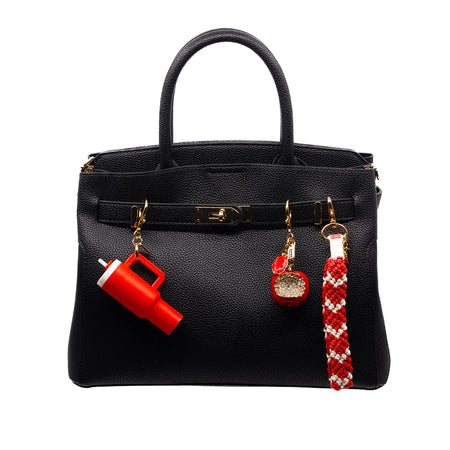 Bag Charm, RedApple
