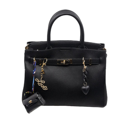 Bag Charm, Mini Birkin Purse Charm in Black