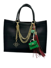 Load image into Gallery viewer, Bag Charm, Mini Birkin Purse Charm in Green
