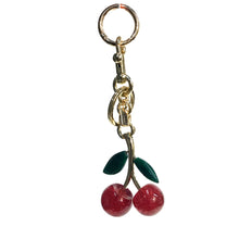 Load image into Gallery viewer, Bag Charm, Metal Cherry
