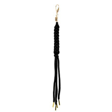 Load image into Gallery viewer, Bag Charm, Braided Cord in Black
