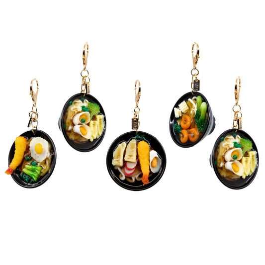 Bag Charm, Ramen Bowl, Assorted