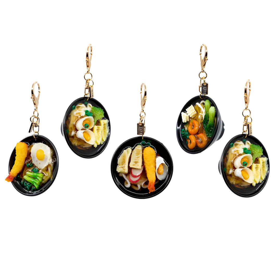 Bag Charm, Ramen Bowl, Assorted