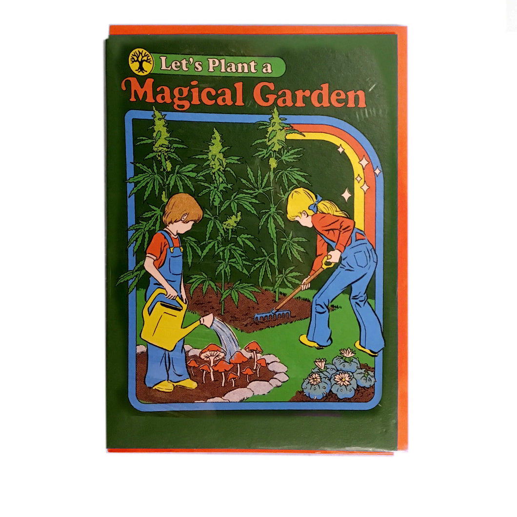 Magical Garden Greeting Card