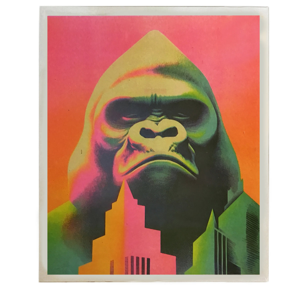 King Kong Riso Print