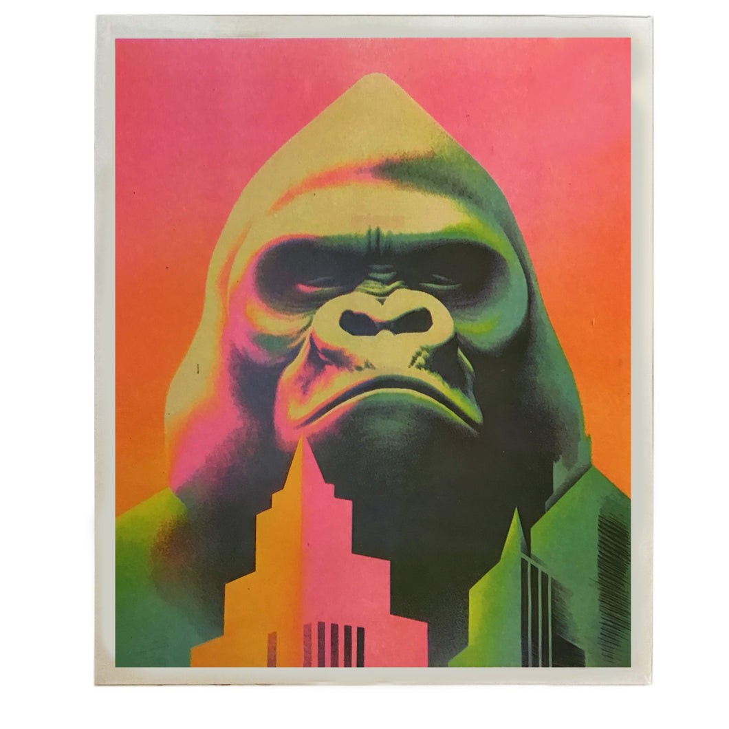 King Kong Riso Print