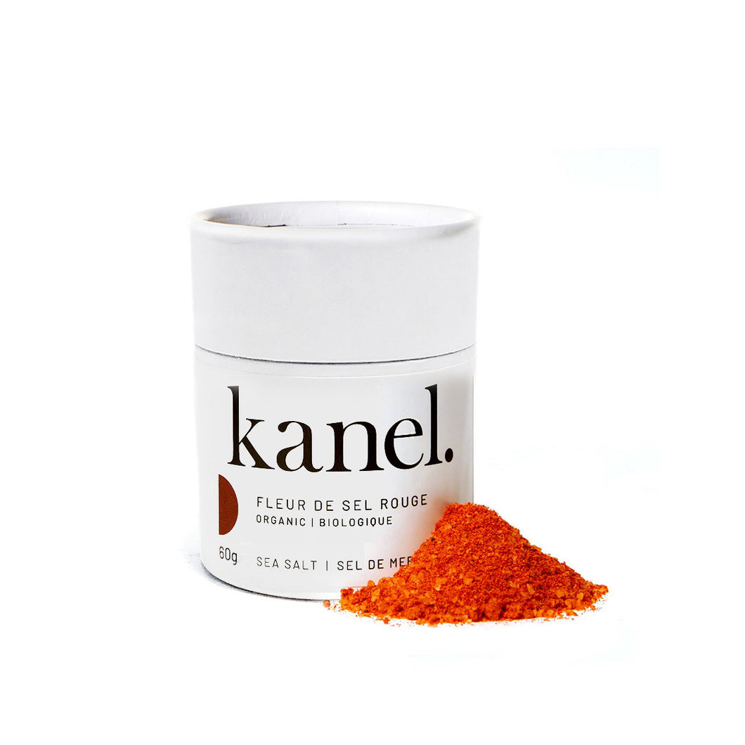 Organic Fleur De Sel Rouge 60g