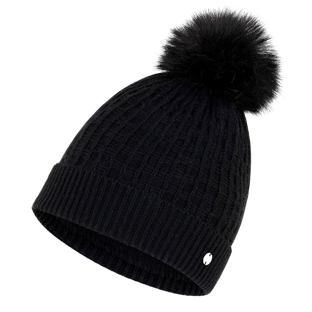 Ladies Toque, Jess, Black, One-Size