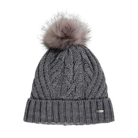 Ladies Toque, Tamara, Grey, One-Size