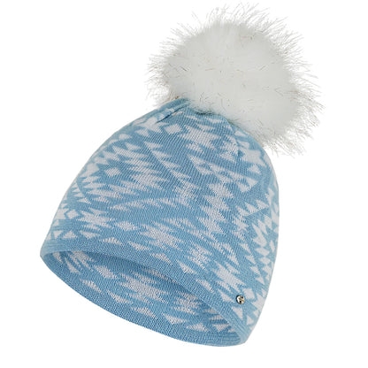 Ladies Toque, Jindabyne, Faded Denim Blu, One-Size
