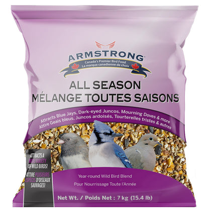 Armstrong Bird Food, All Season Blend, 7kg