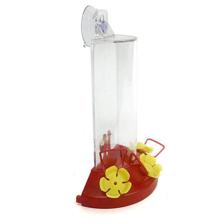 Bird Feeder, Hummingbird, Plastic, Window, 8oz