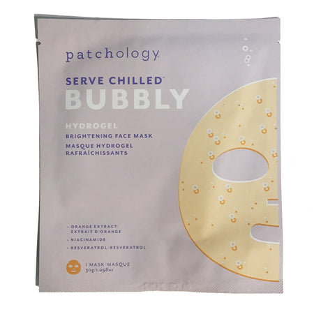 Serve Chilled Bubbly Brightening Hydrogel Mask
